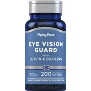 Zeaxanthin Plus Lutein & Bilberry | 200 Softgels | by Piping Rock