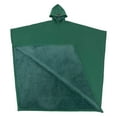 thumbnail image 2 of Capa con capucha suelta, ropa práctica, cómoda, decorativa, informal. Verde, 2 of 8