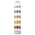 thumbnail image 1 of Spice Jar Pepper Shaker Box Spice Tower Tools Transparent Seasoning Cans Kitchen Rack Condiment Bottles, 1 of 6