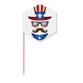 thumbnail image 1 of America Uncle Sam I Want You Toothpick Flags Cupcake Picks Party Celebration, 1 of 3