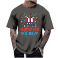 thumbnail image 2 of Tops para hombre, blusas y camisas de cuello redondo y manga corta para hombre, tops casuales de cuello redondo y manga corta con estampados especiales para hombre., 2 of 5