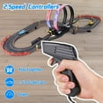 thumbnail image 5 of PAFOLO Slot Car Race Track Sets,19ft Electric Track with LED Lights and 4 Slot Cars,2 Hand Controller and Racing Game Lap Counters,Race Track Set Features a Loop,Turns & a Crossover for Boys Age 6-12, 5 of 7