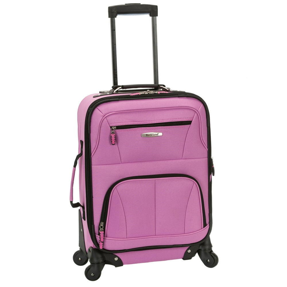 Rockland Rockland Luggage 20" Expandable CarryOn Spinner Upright