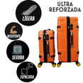 thumbnail image 5 of Set 2 Maletas De Viaje Grande Jony 25 Kgs Y 10kg Carry On Con Candado Y Ruedas 360, 5 of 5