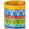 thumbnail image 3 of Valencia Mugs Set of 4 â?? 16 oz Colorful Ceramic Coffee Cups with Bold Multicolor Patterns, Microwave & Dishwasher Safe, Boho Kitchen Drinkware for Tea, Cocoa & More, 3 of 4