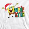 thumbnail image 2 of Spongebob Squarepants Wrap Star At Christmas Unisex Adult Pull-Over Hoodie, 2 of 5