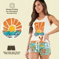 thumbnail image 6 of LazyOne Matching Pajamas for Women, Cute Pajama Shorts and Tank Top Set (Flip Flop, Large), 6 of 7