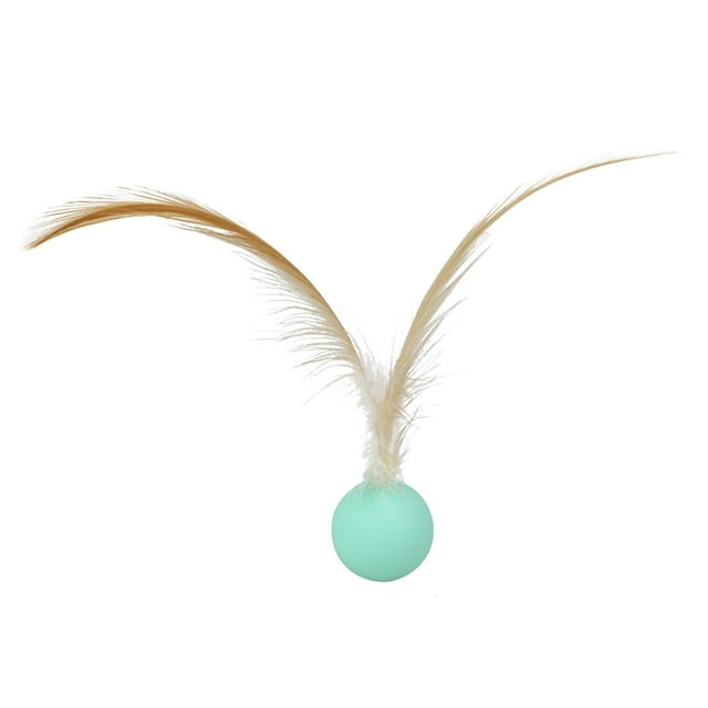 Pelota de goma para perros, juguete interactivo, juguetes para masticar, pelotas, regalo divertido y duradero, mascota en movimiento Azul