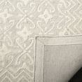 thumbnail image 4 of SAFAVIEH Blossom Azura Geometric Wool Area Rug, Grey/Ivory, 4' x 6', 4 of 5