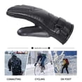thumbnail image 4 of Electric USB Heated Gloves Winter Warming Thermal Ski Snow Hand Warm Windproof, 4 of 14