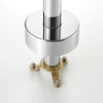 thumbnail image 3 of Ove Decors Athena Single-Handle Floor-Mounted Roman Tub Faucet with Hand Shower in Chrome, 3 of 6