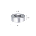 thumbnail image 2 of 5pcs Aluminum Spacer 1/2" Bore x 1" OD x 5/16" Length Screw Standoff Bushing Round Metal Spacer, 2 of 5
