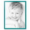 thumbnail image 2 of ArtToFrames 24" x 31" Aqua Picture Frame, 24x31 inch Green Wood Poster Frame (WOM-4428), 2 of 8