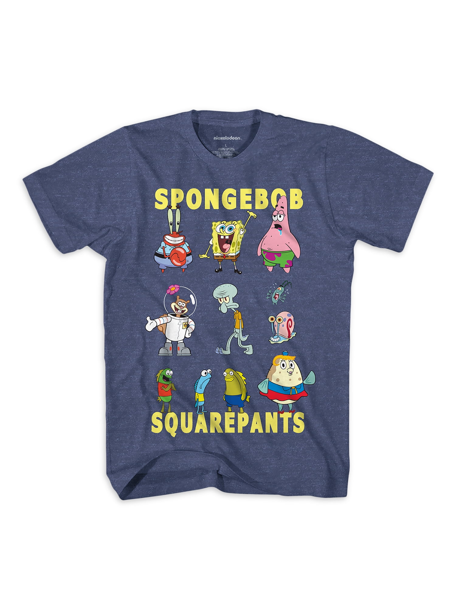 spongebob band shirt