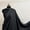 Black, variant on Black 100% Polyester Poplin Fabric by the Yard, 60 Inch Wide Wrinkle-Resistant Medium Weight Material for Apparel, Tablecloths, Crafts and Curtains- Valentina Textiles Inc. (1/2 Yard)