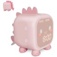 thumbnail image 1 of Reloj despertador para niños, reloj despertador digital para dormitorio de niños, lindo reloj de noche de dinosaurio, tren de sueño para niños, luz de despertador y luz nocturna con reloj despertador USB para niños y niñas, regalos de cumpleaños Zhivalor  LRWJ977-3, 1 of 7
