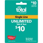 Total Wireless Tw $10 Unl/7 Day