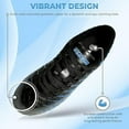 thumbnail image 3 of Vizari Bolt Firm Ground Soccer Cleats for Kids – Durable, Comfortable, and Stylish Boys and Girls Soccer Shoes with Traction - Black/Sky/Silver, 13, 3 of 5