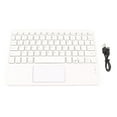thumbnail image 3 of Teclado inalámbrico con panel táctil, teclado Bluetooth con panel táctil Teclas de teclado inalámbrico Bluetooth Teclado Estándares líderes en la industria, 3 of 9