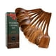 thumbnail image 1 of Juego de utensilios de cocina de madera de teca antiadherente de 10 piezas, 1 of 8