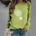thumbnail image 1 of Ichuanyi liquidación mujer mangas largas camisas casuales imprimir sudadera redonda de cuello jalón ICHUANYI WER2023082206626, 1 of 4