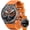 Orange, variant on Mid-Range Smart Watch 1.52" HD Smartwatch fits for Android and iPhone Devices, with 3 Interchangeable Bands/High-Efficiency Battery/120+ Sports Modes, IP68 Waterproof Fitness Tracker Watch (Black)