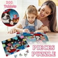 thumbnail image 7 of WozhuoToy Easter Independence Day Jigsaw Puzzles, Holiday Puzzles for Adults and Kids - 300 Pieces Puzzles, Educational Games Gift for Elders Children Family and Friends, 7 of 7