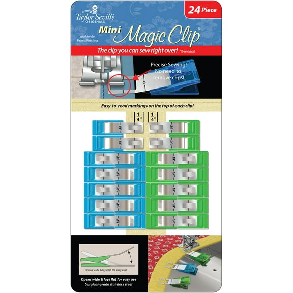 Taylor Seville Magic Clips 24/Pkg-Mini