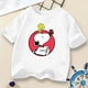 thumbnail image 5 of Camiseta de Snoopy para niña, ropa de dibujos animados para niño, Tops de manga corta para bebé, camisetas suaves Kawaii, ropa para niño, regalo, 5 of 5