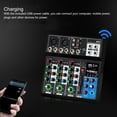 thumbnail image 4 of 7 Channel Sound Mixer, Led Indicator Light Sound Mixer  for Home, 4 of 7