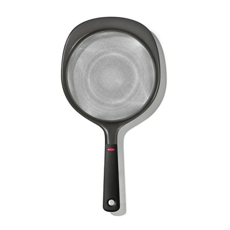 OXO SoftWorks 8-In Fine Mesh Strainer with Comfortable Non-Slip Handle – Stainless Steel Sieve