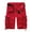 Red, variant on jsaierl Cargo Shorts for Men Plus Size Multi Pockets Shorts Outdoor Military Shorts Comfortable Workwear Cargo Shorts