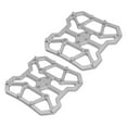 thumbnail image 2 of Graflsoa Universal Bike Pedal Conversion Kit with Quick-Release Cleats for Mountain and Road Bikes - Titanium Finish, 2 of 6