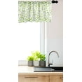 thumbnail image 3 of Ambesonne Green Window Valance, Summer Spring Garden Leaf, 54" X 12", Green, 3 of 3