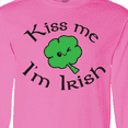 thumbnail image 4 of Inktastic Kiss Me I'm Irish Long Sleeve T-Shirt, 4 of 5