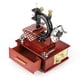 thumbnail image 2 of GLOGLOW Caja de música, Máquina de Coser Reloj Caja Musical Caja de música de Almacenamiento de Estilo Vintage para ni?os Amigos Cumplea?os Día de San Valentín Regalo de Navidad EOTVIA NO, 2 of 6