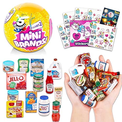 Zuru Surprise Mini Brands Series Mystery Set Surprise Mini Food Toys  Mystery Bundle Mini Toys Mini Toys