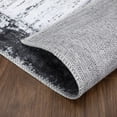 thumbnail image 3 of HOMERRY Runner Rug 2'x 10' Rug for Living Room Bedroom Rug Non Slip Bathroom Rugs Modern Bordered Gray Thin Indoor Carpet, 3 of 6
