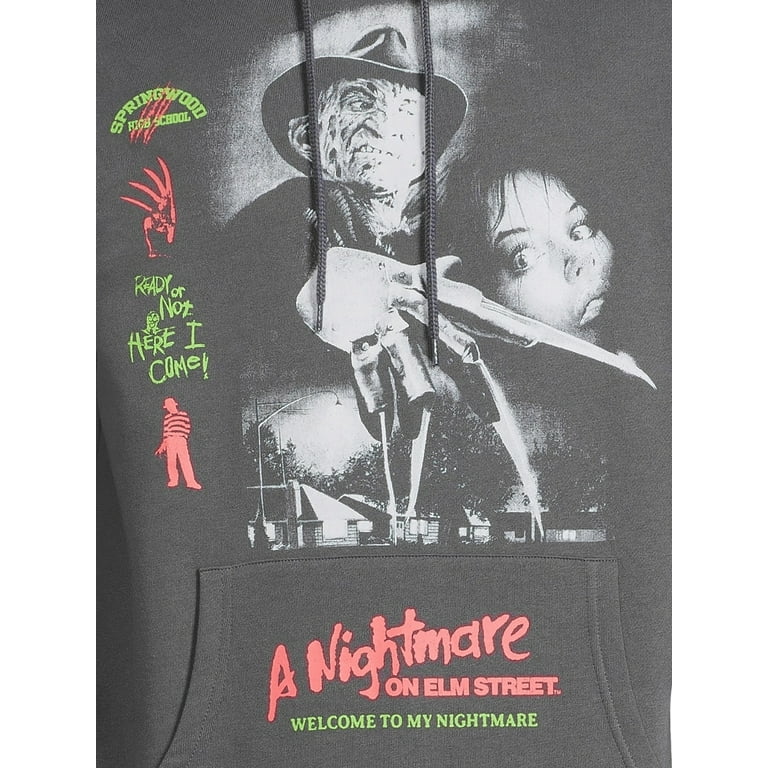 Nightmare On Elm Street Men s Graphic Hoodie Sweatshirt Sizes S 3XL Walmart