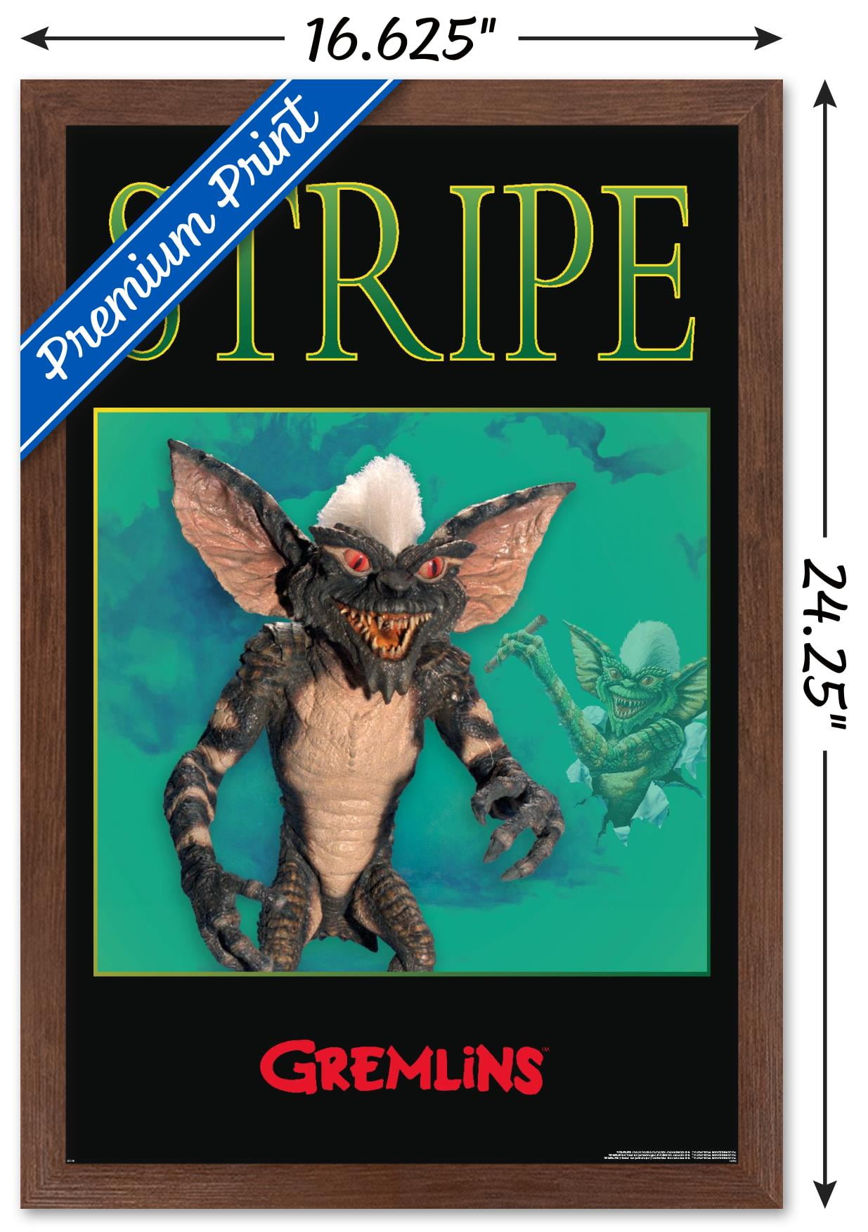 GREMLINS ポスター Gremlins - Stripe Green Wall Poster, 22.375