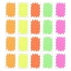 thumbnail image 2 of 100 etiquetas de precio en blanco, etiquetas autoadhesivas fluorescentes, letreros de estrellas explosivas, letreros de venta de garaje, etiquetas de precios, letreros, carteles decorativos, 2 of 7