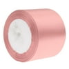 Double Sided Rainbow Satin Ribbon Spool Wedding Banquet Sewing Decor Pink