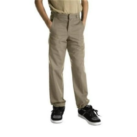 Dickies Boys Classic Fit Straight Leg Flat Front Pant