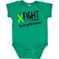 thumbnail image 3 of Inktastic Fight Lymphoma Lime Ribbon Boys or Girls Baby Bodysuit, 3 of 5