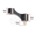 thumbnail image 3 of 2x Mirror Riser Set Black Universal 10mm Mount Adapter Right Hand Threaded, 3 of 3