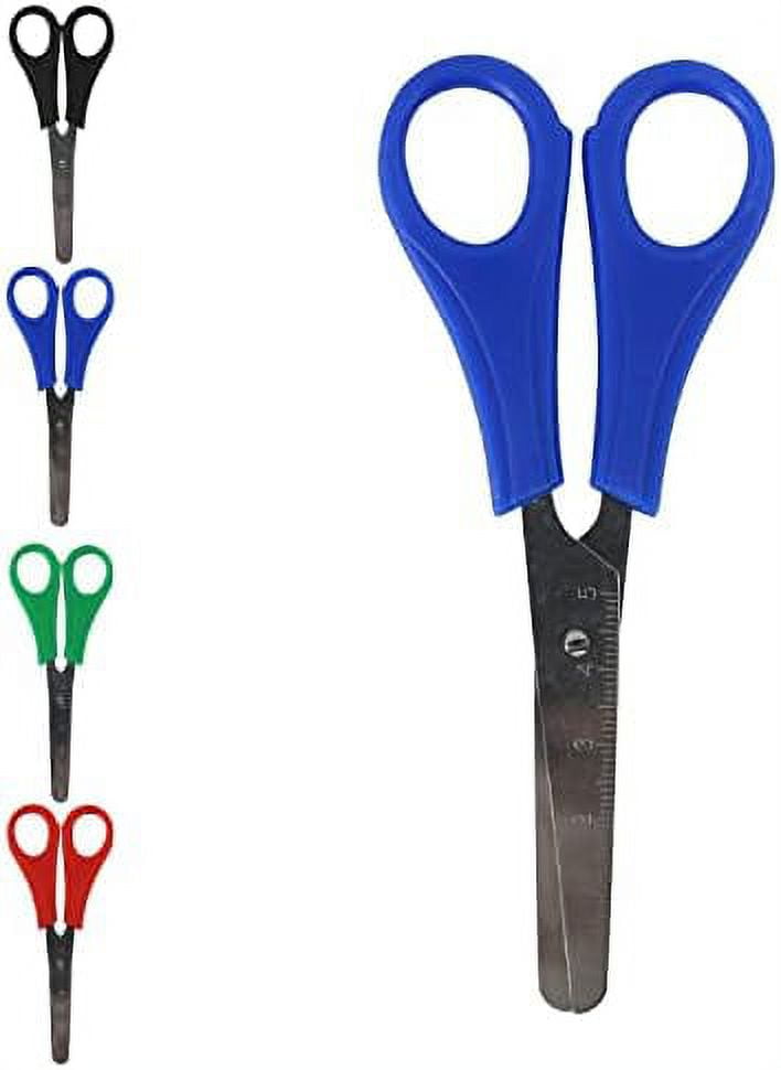 48Pack Blunt Tip Scissors Bulk School Supplies Bundle Essential For
