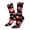 2 Black-2, variant on Hearts Crew Socks for Men & Women, Breathable Casual Athletic Ankle Socks