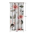 thumbnail image 5 of Pioneer Flower Floral Print Pattern Shower Curtain 36"x72" ,Bathroom Decorative Shower Curtains Set with 12 Hooks,Modern Waterproof Washable Shower Curtain, 5 of 6