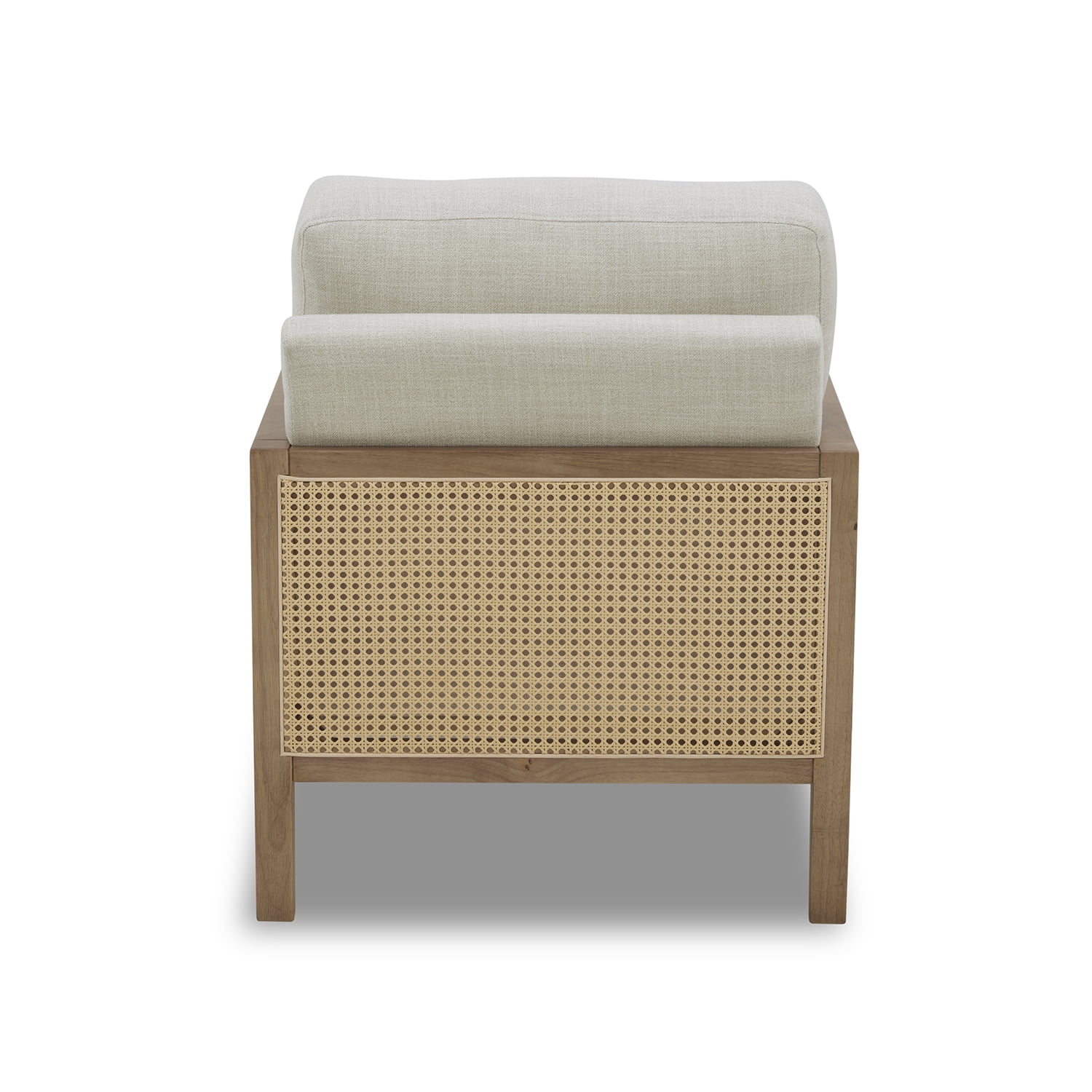 Better Homes & Gardens Springwood Caning Accent Chair, Light Honey Finish