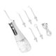 thumbnail image 3 of Qarigey Irrigador bucal USB Recargable Flosser de agua Chorro de agua portátil 350ML Tanque de agua Limpiador de a prueba de cuidado de los oídos Blanco, 3 of 6